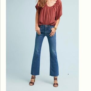 Pilcro High Rise Cropped Flair